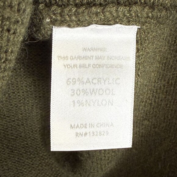 Song Of Style Olive Green Knit Sweater S - Picture 7 of 8